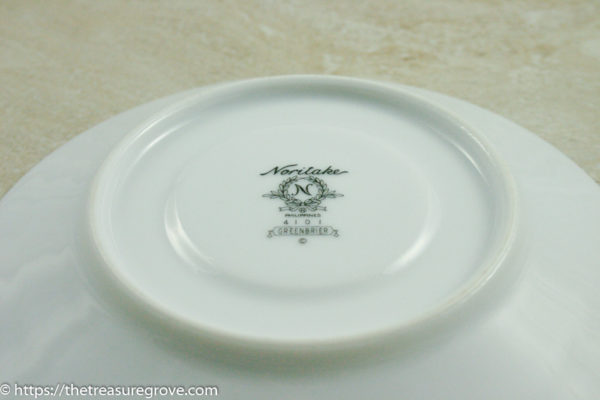 Noritake Pattern 4101 "Greenbrier" Replacement Plates - Image 7